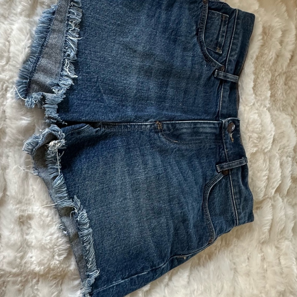 LOFT Blue Denim Shorts